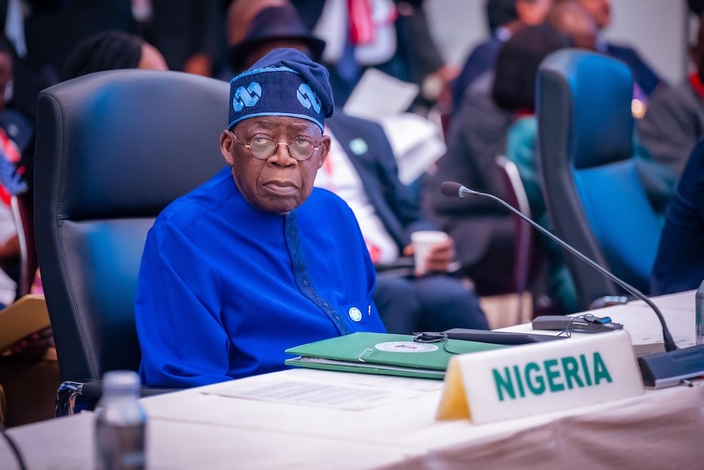 president of Nigeria (Bola Ahmed Tinubu)